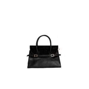 NEW SIMKHAI women's river small suede top handle bag in black
